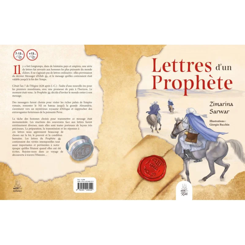 Lettres d'un Prophète - Zimarina Sarwar - MuslimCity - Librairie Al Minhaj