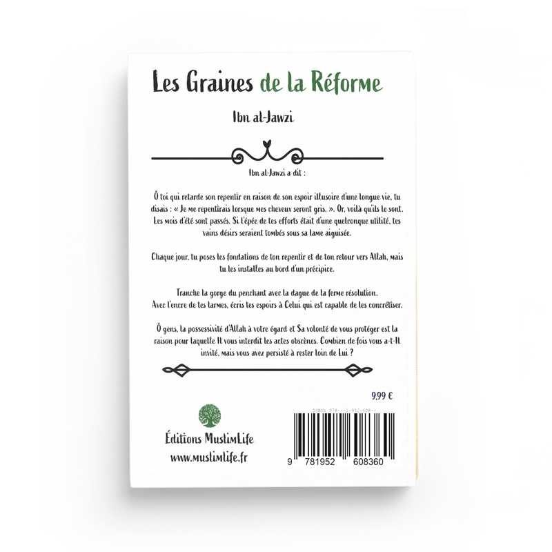 Les Graines de la Réforme - Ibn Al-Jawzi - Editions MuslimLife