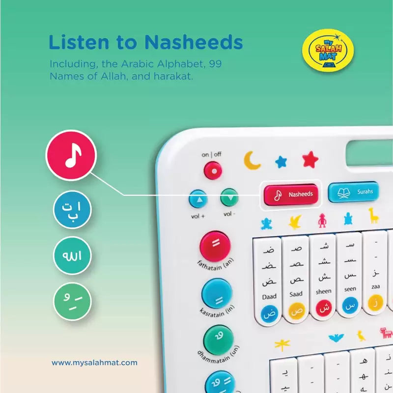 Tablette Éducative Interactive My Quran Pad – My Salah Mat - Librairie Al Minhaj