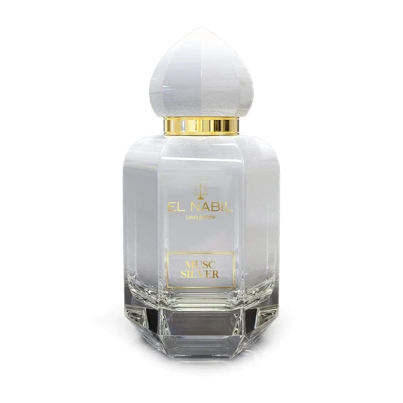 Musc Silver - Eau de Parfum El Nabil 65ml - Librairie Al Minhaj