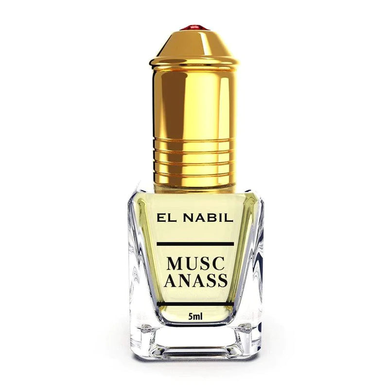 Parfum Nabil Roll-On 5ml - Musc Anass - Librairie Al Minhaj