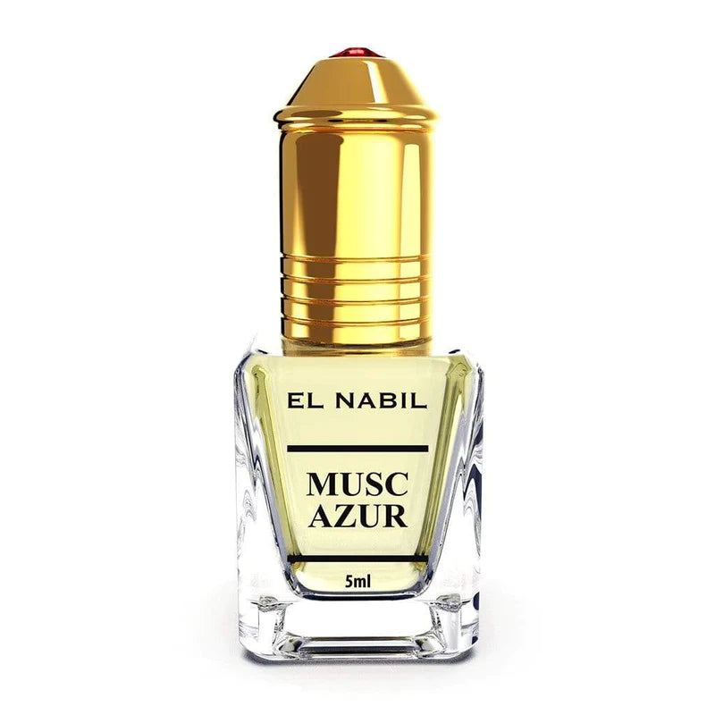 Parfum Nabil Roll-On 5ml - Musc Azur - Librairie Al Minhaj