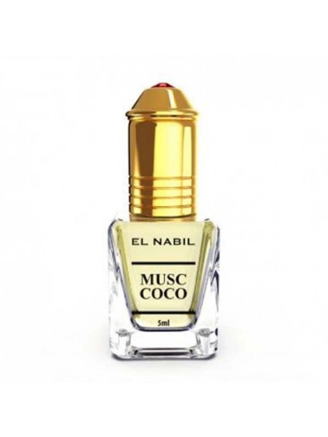 Parfum Nabil Roll-On 5ml - Musc Coco - Librairie Al Minhaj