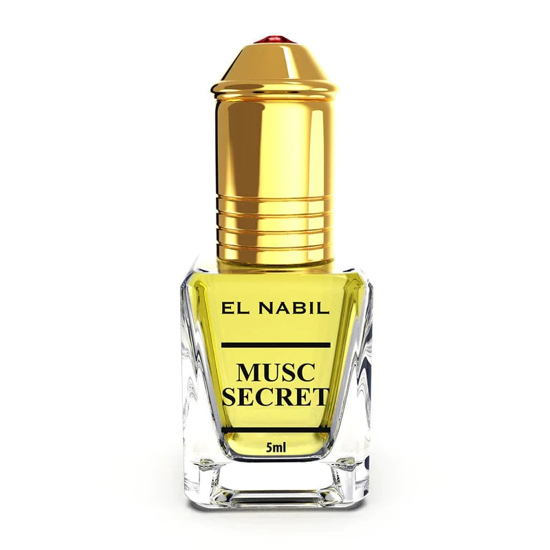 Parfum Nabil Roll-On 5ml - Musc Secret - Librairie Al Minhaj