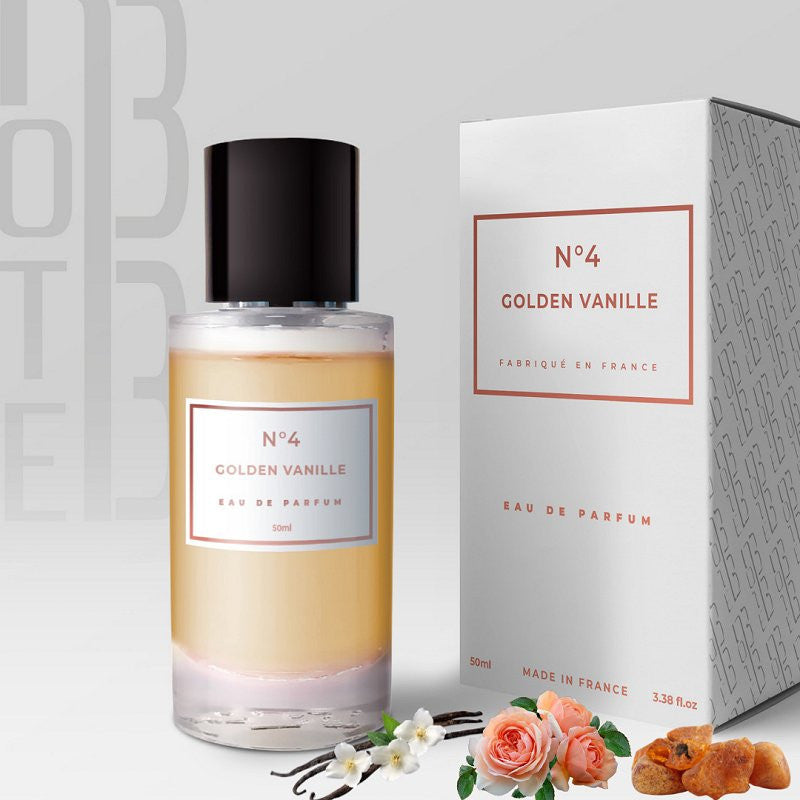 Golden Vanille N°4 Eau De Parfum - Note33 - 50ml - Librairie Al Minhaj