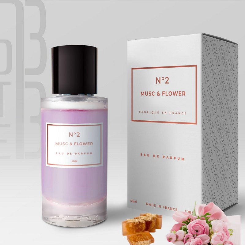 Musc & Flower N°2 Eau De Parfum - Note33 - 50ml - Librairie Al Minhaj