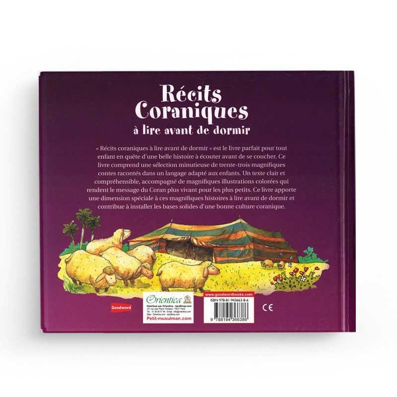 Récits Coraniques à Lire Avant de Dormir - Saniyasnain Khan, Goodword, Orientica - Librairie Al Minhaj