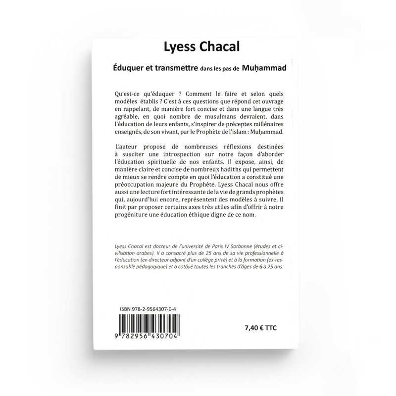 Éduquer et Transmettre dans les Pas de Muhammad - Lyess Chacal - Oryms - Librairie Al Minhaj