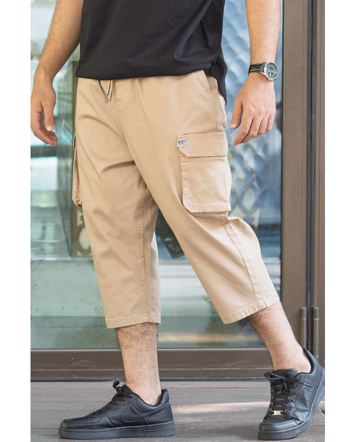 Pantalon Sarouel Cargo WASSAT – Kaki, Noir, Beige – Confort & Style