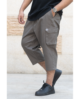 Pantalon Sarouel Cargo WASSAT – Kaki, Noir, Beige – Confort & Style - Librairie Al Minhaj