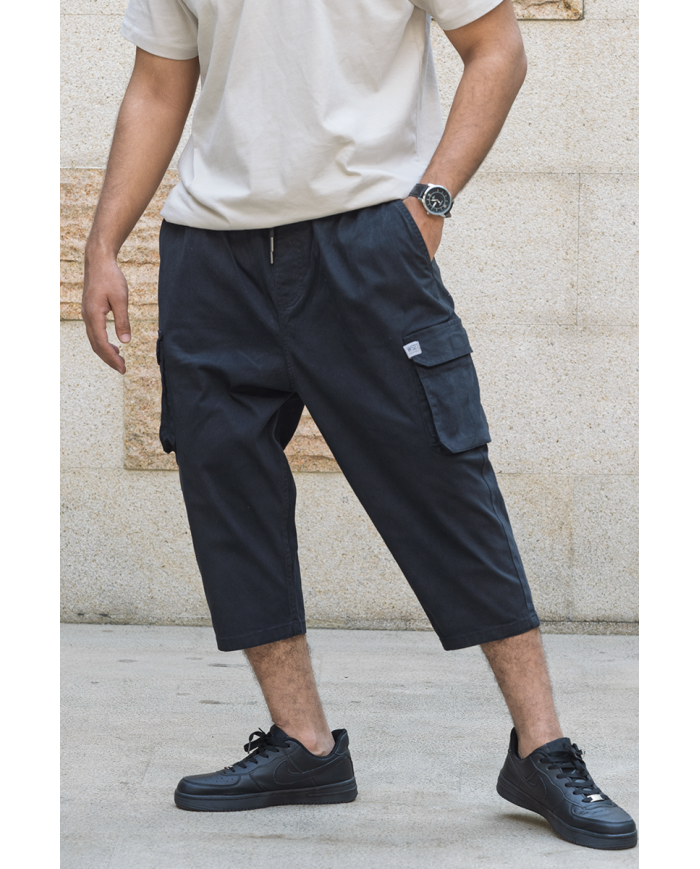 Pantalon Sarouel Cargo WASSAT – Kaki, Noir, Beige – Confort & Style