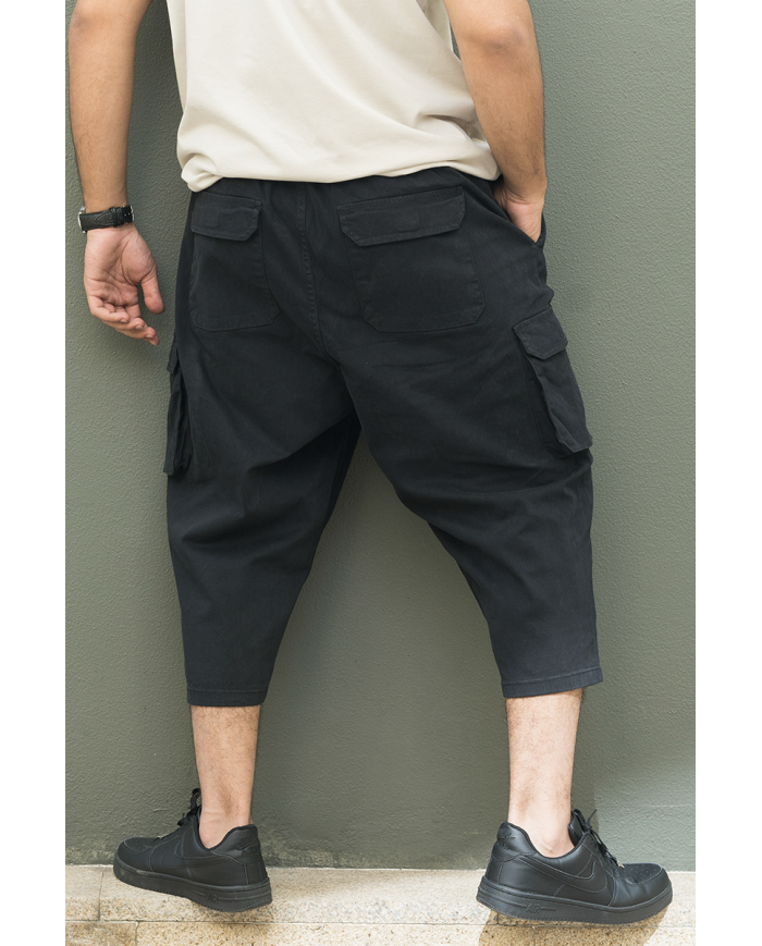Pantalon Sarouel Cargo WASSAT – Kaki, Noir, Beige – Confort & Style
