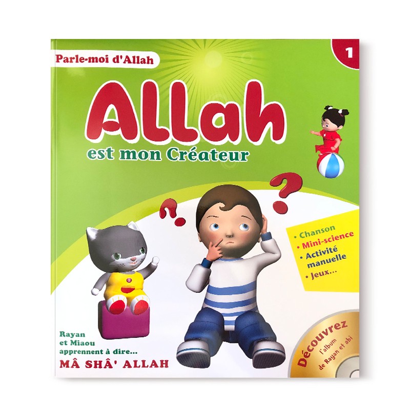 Parle-moi d'Allah - Allah est mon Créateur (1) - Pixelgraf - Librairie Al Minhaj