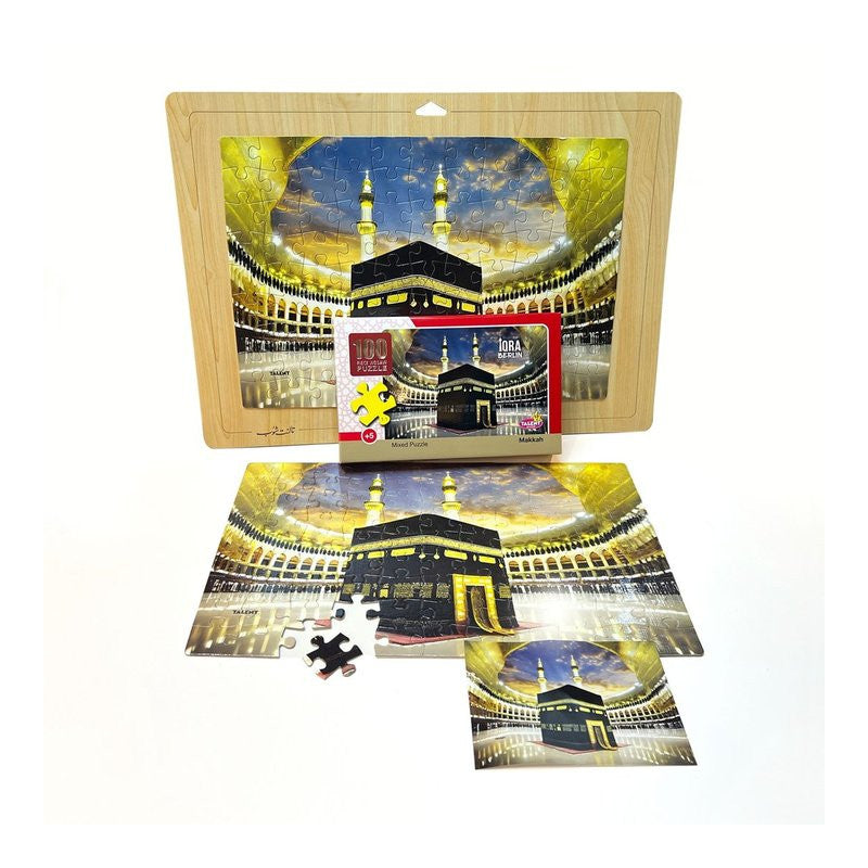 Puzzle Makkah 100 Pièces – Jeu Islamique Pour Enfant – Iqra Berlin - Librairie Al Minhaj