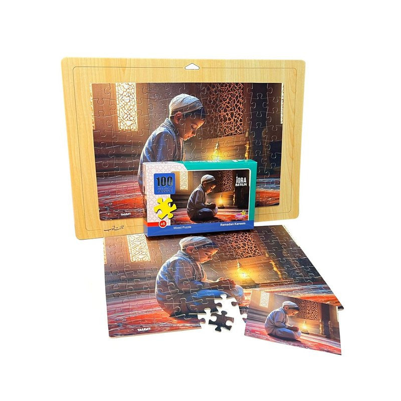 Puzzle Ramadan Kareem 100 Pièces – Jeu Islamique Pour Enfant – Iqra Berlin - Librairie Al Minhaj