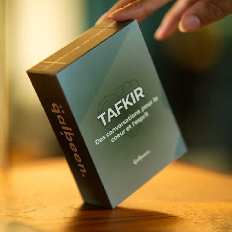 Jeu de Cartes Tafkir : Des Conversations Pour L’Esprit Et Le Cœur - Édition Qalbeen