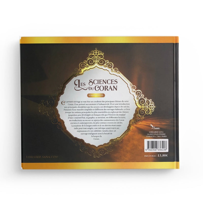 Les Sciences du Coran Simplifiées - Sana - Librairie Al Minhaj