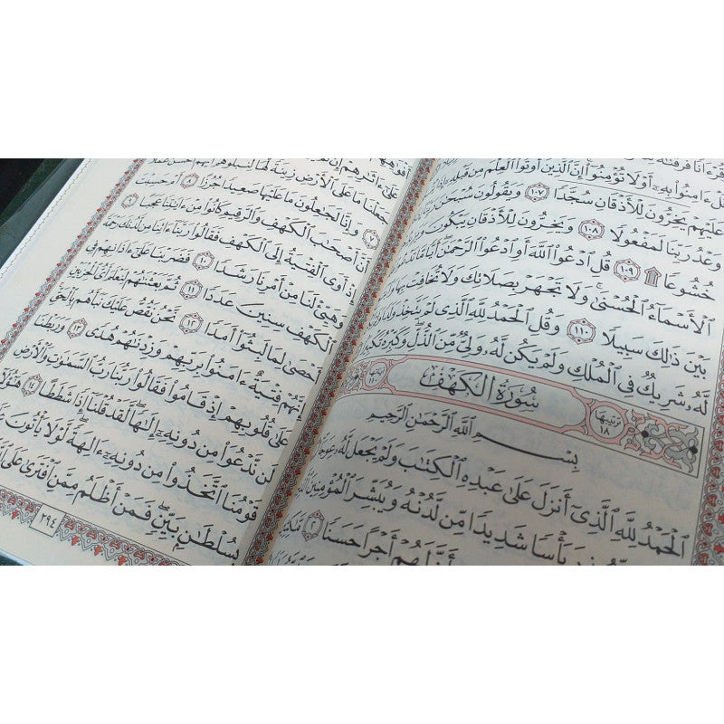 Le Noble Coran (Hafs) En Arabe, Format Petit 12X17, (VERT) -القرآن الكريم - حفص - Librairie Al Minhaj