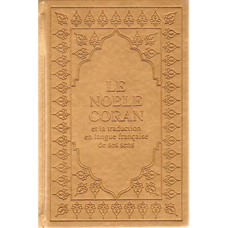 Le Coran (Arabe-Français) - Format 15X22 - Doré - Editions Sana - Librairie Al Minhaj