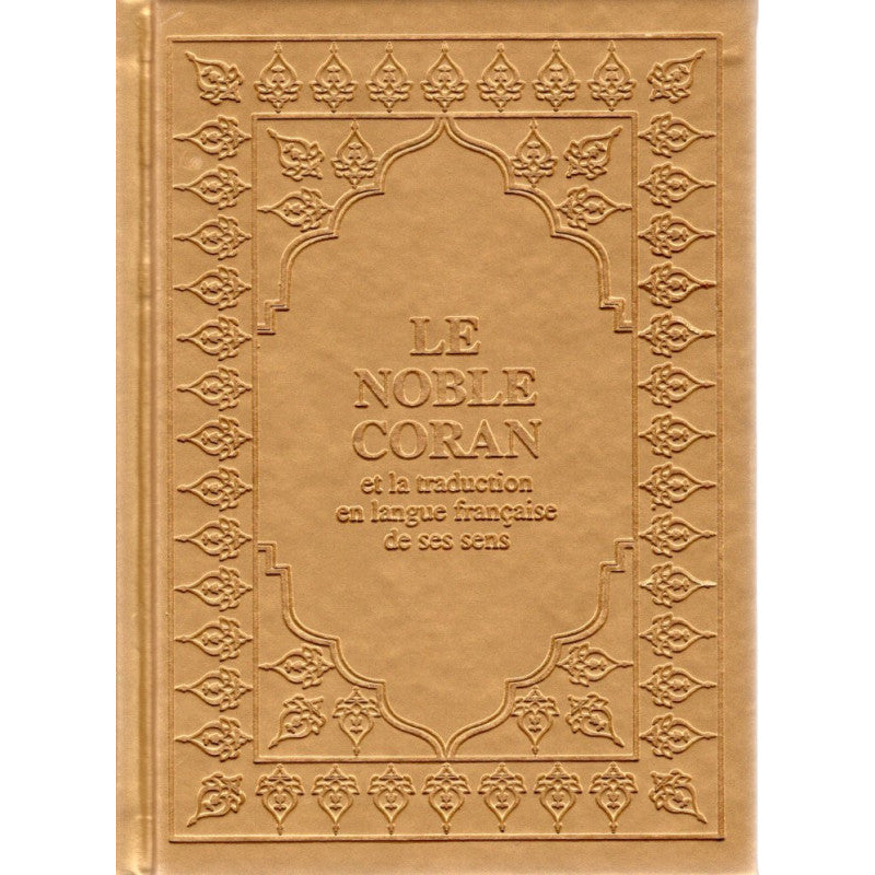Le Coran (Arabe-Français) -  Petit Format 12X17 - Doré - Editions Sana - Librairie Al Minhaj
