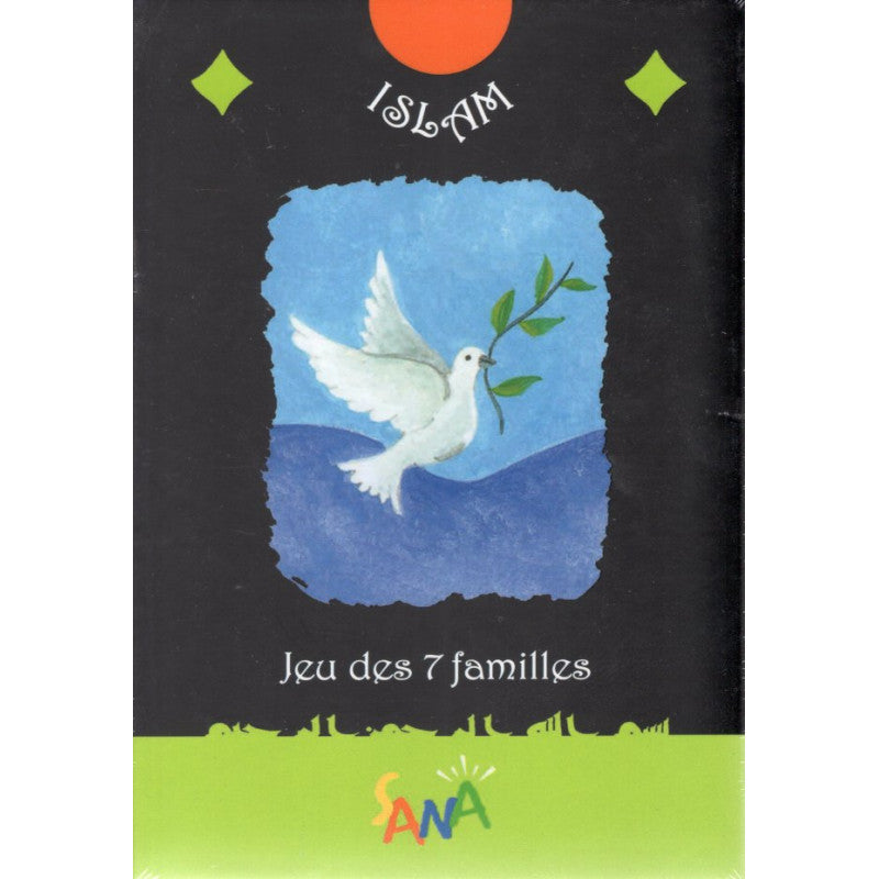 Jeu des 7 Familles - 46 Cartes Dès 4 Ans - De 2 À 6 Joueurs - Sana Edition - Librairie Al Minhaj