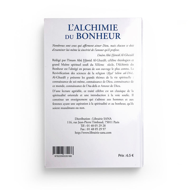 L'Alchimie du Bonheur - Sana Edition - Librairie Al Minhaj