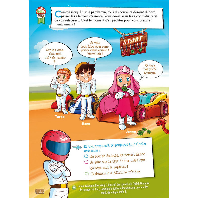 La Grande Course Vers Le Paradis - Bande Dessinée & Jeux Éducatifs - Sana Kids - Librairie Al Minhaj
