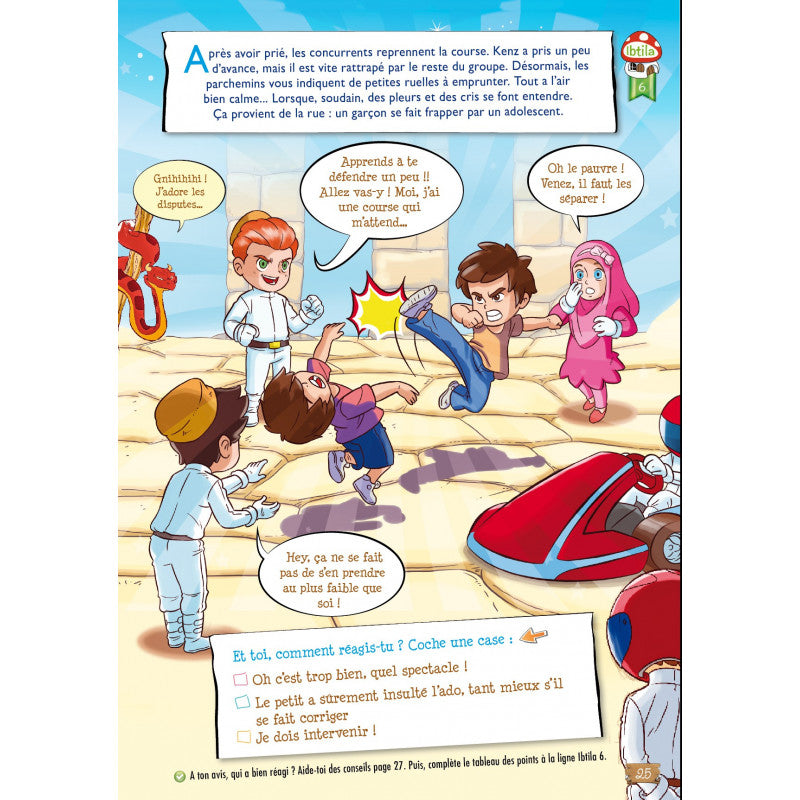La Grande Course Vers Le Paradis - Bande Dessinée & Jeux Éducatifs - Sana Kids - Librairie Al Minhaj