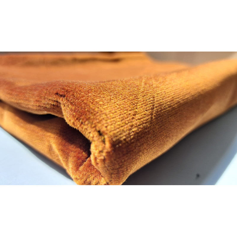 Tapis De Prière Velours Luxe Couleur Unie - MARRON FONCÉ