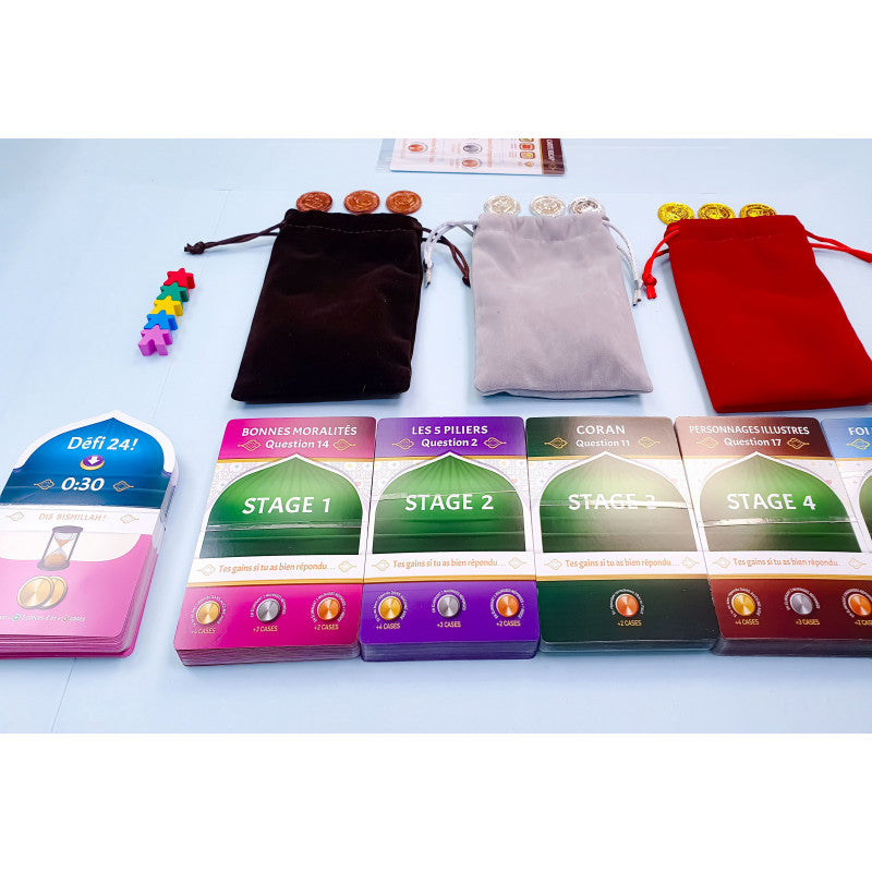 Jeu de Société Hassanates Village (De 7 à 99 ans) - SANA Kids - Librairie Al Minhaj