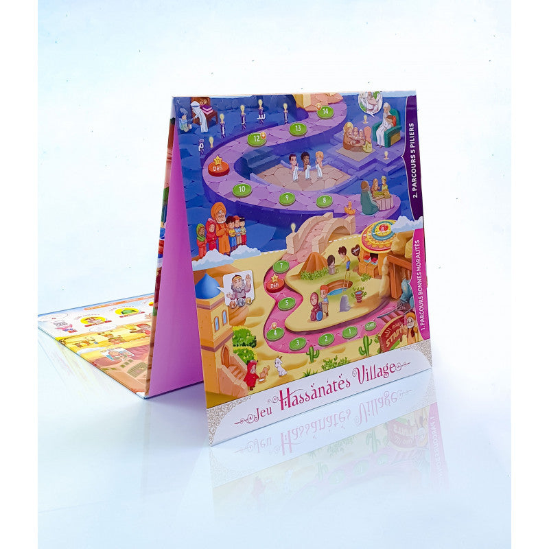 Jeu de Société Hassanates Village (De 7 à 99 ans) - SANA Kids - Librairie Al Minhaj