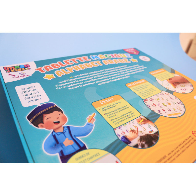 Tablette Magique De L'Alphabet Arabe (+3ans) - Sana Kids - Librairie Al Minhaj