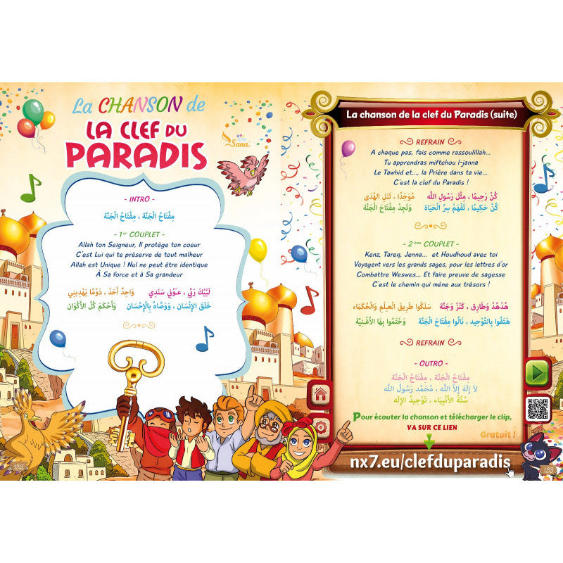 LA CLEF DU PARADIS - Je découvre la foi et le Tawhid en 13 étapes - SanaKids - Librairie Al Minhaj