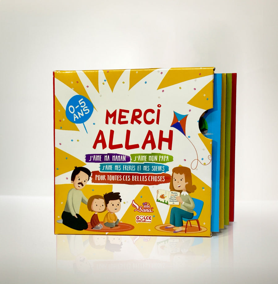 Pack Collection "Merci Allah" : Livres d'Éveil Spirituel pour Enfants (0-5 ans) - Sana Kids - Librairie Al Minhaj