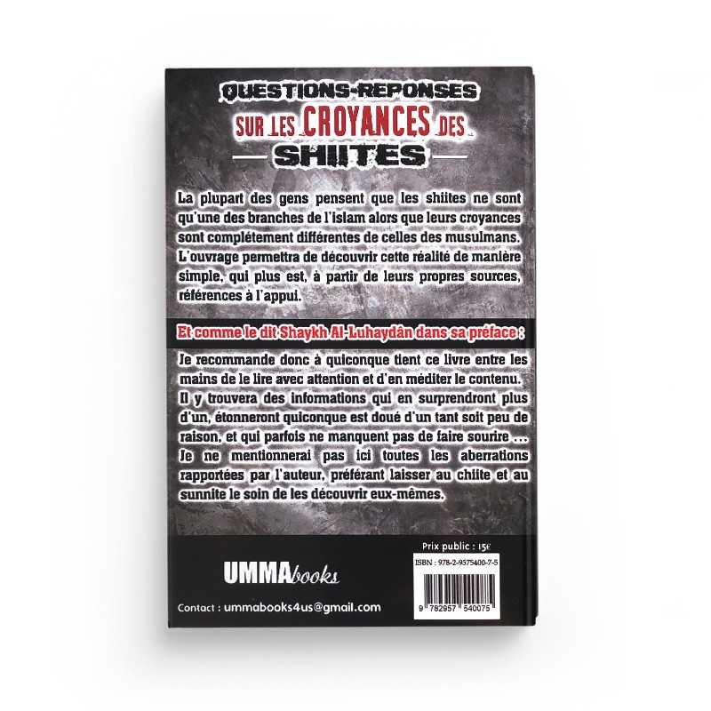 Questions Réponses sur les Croyances des Chiites - Shaykh Abd ar-Rahman ash-Shathri - OummaBooks - Librairie Al Minhaj